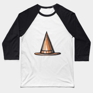 Stylish Traffic Cone Illustration No. 956 Baseball T-Shirt